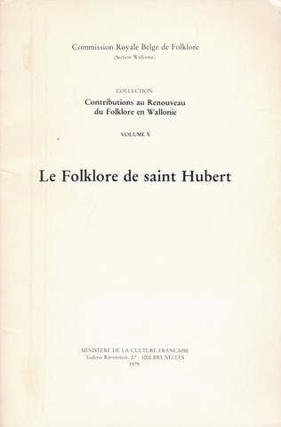 Le Folklore de saint Hubert